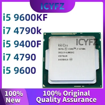 100%Новый оригинальный Intel Core i5 - 9600KF 9400 9600 F K i7 9700KF 9700 i3 9100f 3,7 ГГц Подержанный Шестиядерный Шестипоточный процессор