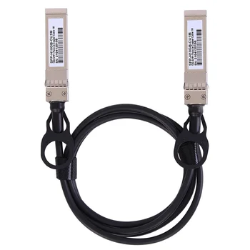 10G SFP + кабель Twinax, медный с прямым подключением (ЦАП) 10GBASE SFP Пассивный кабель для SFP-H10GB-CU1M, Ubiquiti, D-Link (1 м)