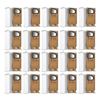 20шт Сменных мешков для пыли для пылесоса Xiaomi Roborock H7 H6 Нетканые Тканевые Сумки Аксессуары