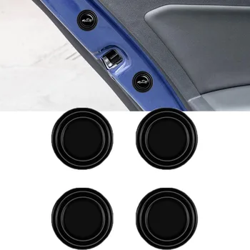 4 шт./лот Шумоизоляционная прокладка багажника автомобиля Универсальная Амортизирующая прокладка двери автомобиля для VW Противоударные Утолщающие наклейки на подушки