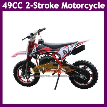 49 / 50CC 2-тактный мотоцикл MINI Smalll, миниатюрный квадроцикл, бензиновый гоночный мотоцикл, МОТО-байк