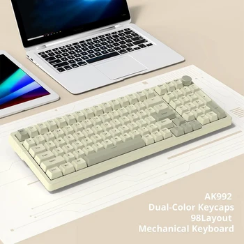 99 Клавиш С Возможностью Горячей Замены Игровой Клавиатуры PBT Keycaps Проводная Механическая Клавиатура USB Type-C Gaming Gamer Клавиатуры для Компьютера PC