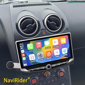 Android 13 Qled Экран 10,88 Дюймов Carplay Для Nissan Qashqai J10 2006 2013 Автомобильный Радио Мультимедийный Видеоплеер Navi GPS Головное Устройство