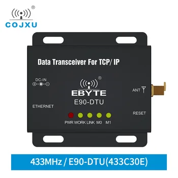 Ethernet Modbus 433 МГц 1 Вт IoT TCXO E90-DTU (433C30E) ПЛК для передачи данных на большие расстояния Беспроводной Приемопередатчик модем ethernet