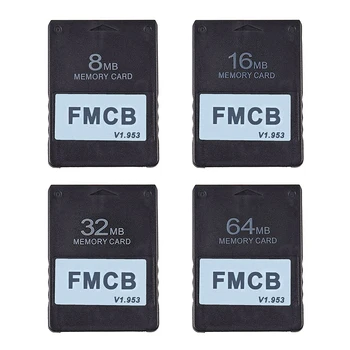 FMCB McBoot Бесплатная загрузочная карта MC версии v1.953 для Sony PS2 8 МБ/16 МБ/32 МБ/64 МБ Карта памяти