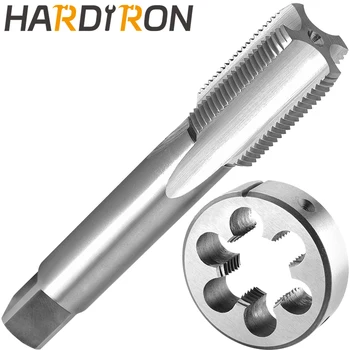 Hardiron 1-1 / 4-20 Снимите метчик и штамповку правой рукой, 1-1 / 4 x 20 СНИМИТЕ машинные метчики для нарезания резьбы и круглые штампы