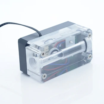 LSJ-ZNR PC Электронный VA ЖК-расходомер Цифровой термометр Компьютерная система водяного охлаждения для ноутбука