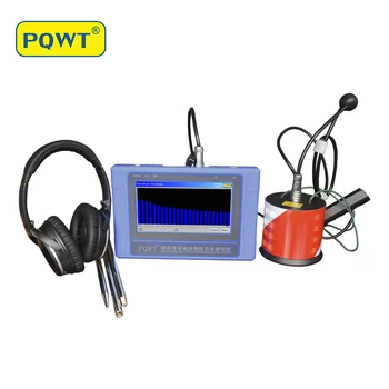 PQWT-CL500 Простой в использовании прибор для электрических испытаний подземный 5-метровый искатель неисправностей в трубе наружный детектор утечки воды труба