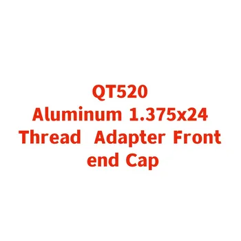 QT520 Алюминий 1.375x24 Крепления адаптера с резьбой, Передняя крышка для автомобиля, Маслоуловители, Комплекты чистящих устройств, аксессуары