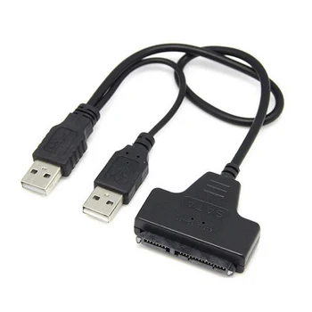 USB 2.0 на SATA USB гаджеты USB Жесткий диск 2.5 3.5 Адаптер конвертер кабель Аксессуары для ноутбуков Разъем Sata