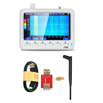 XT-127-AT DIY Анализатор спектра радиочастотный спектрометр 240 М-2,9 Г Wifi портативная рация RFID радиационный монитор
