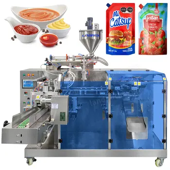 Автоматическая машина для упаковки готовых пакетов Doypack для кетчупа / Томатного соуса