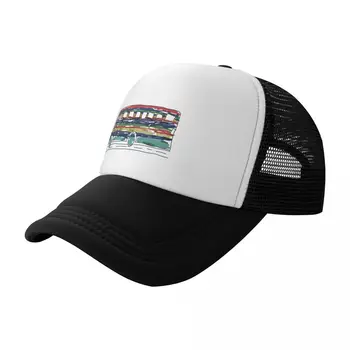 Бейсболка Rainbow Bus - Team Truman, детская шляпа, пляжная роскошная мужская шляпа, шляпа для гольфа, мужская роскошная женская шляпа, мужская