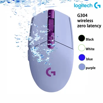 Беспроводная игровая мышь Logitech G304 2,4 G Ноутбук Офисный настольный компьютер G304 Киберспортивная мышь для поедания курицы Игровая мышь Беспроводная мышь
