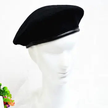Горячая мода Военный Солдат Армейская Шляпа Унисекс Мужчины Женщины Зима Теплый Шерстяной Берет Кепка