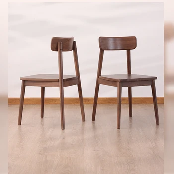 Деревянные обеденные стулья в скандинавском стиле, дизайнерские Кухонные обеденные стулья на улице, офисная эргономичная мебель для дома Sillas Comedor SR50DC