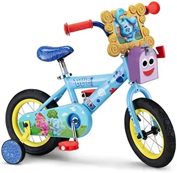 Детский велосипед Clues & You, 12-дюймовые колеса, Для мальчиков и девочек 2-4 лет, Тренировочные колеса