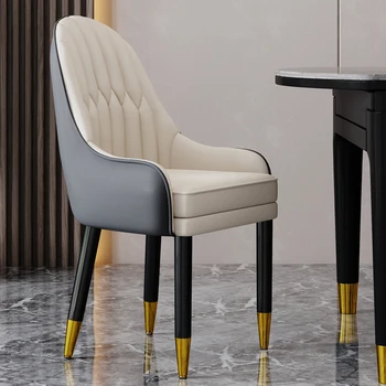 Дизайнерское кресло с высокими подлокотниками Игровой акцент Nordic Lounge Кухонные стулья Трон Офисные шезлонги для вечеринок Salle Manger Мебель для балкона