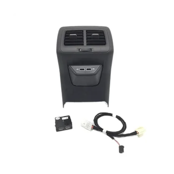 Заднее вентиляционное отверстие с двойным зарядным устройством Центральный Подлокотник USB Кабель-адаптер для зарядки Vw Golf 7 MK7 7.5 5GG864298B