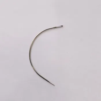 Комбинированная игла для плетения волос типа C, для ремонта холста, изогнутые швейные иглы, булавки