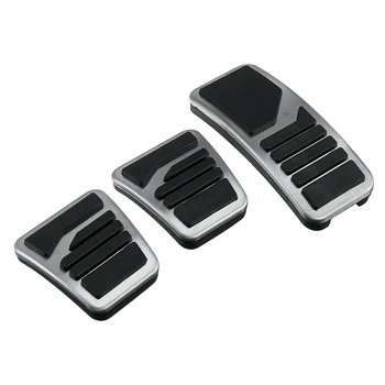 Комплект Чехлов для Педали Тормоза Сцепления автомобиля MT для 3-х Резиновых Нескользящих Накладок