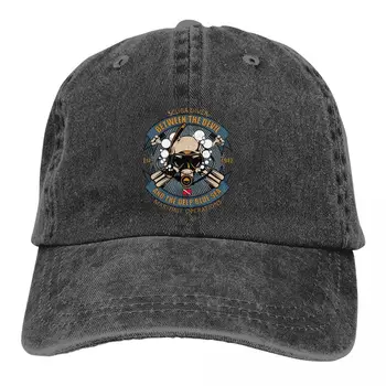 Летняя кепка с солнцезащитным козырьком Diver Est Хип-хоп кепки для дайвинга с аквалангом Ковбойская шляпа с козырьками