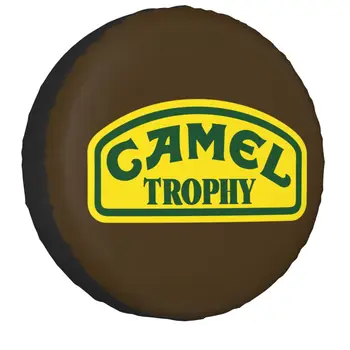 Логотип Camel Trophy Чехол Для Запасного Колеса С Логотипом Camel, Сумка, Водонепроницаемые Пылезащитные Чехлы для Колес Jeep Pajero 14 