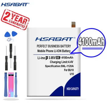 Новое поступление [HSABAT] Сменный аккумулятор BU10 емкостью 4100 мАч для Meizu Meizy Meilan U10