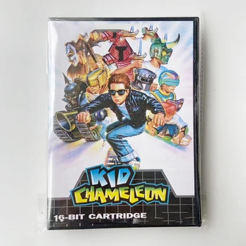 Новый игровой картридж Kid Chameleon с 16-битным картриджем EU JAP Shell для консоли GENESIS MegaDrive с розничной коробкой