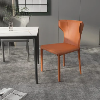 Обеденные стулья минималистичного дизайна, креативные обеденные стулья Nordic Household, расслабляющая мебель для гостиной Sillas De Comedor WZ50DC