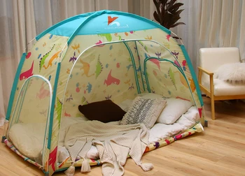 Палатки-кровати, бытовые крытые палатки, полностью закрытые, утолщенные кровати для детей зимой для теплоизоляции.