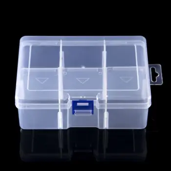 Пластиковый ящик для хранения Горячих Прочных квадратных мелочей, Прозрачные Упаковочные коробки, Держатель электроинструмента