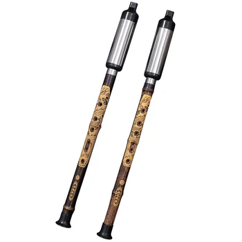 Электрический тюнер проверил Китайскую бамбуковую флейту Bawu Без чехла Китайские Элементы Высококачественная Флейта Народный Музыкальный Деревянный духовой инструмент
