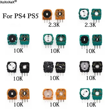 20 ШТУК для PS5 Контроллер PS4 3D аналоговый джойстик Микропереключатель оси датчика Резисторы Потенциометр для Xbox One Джойстик для большого пальца