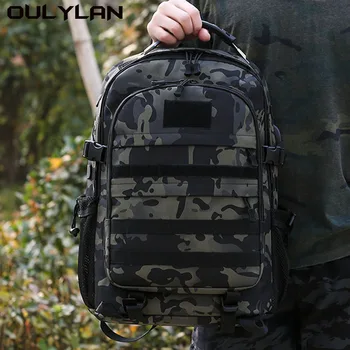 Oulylan Водонепроницаемая военно-спортивная дорожная сумка, мужской рюкзак большой емкости, тактический рюкзак для мужчин, походные походные охотничьи сумки