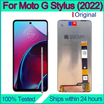 Для Motorola Moto G Stylus 2022 Замена экрана Ремонт оригинального сенсорного дисплея Сборка дигитайзера Pantalla LCD Reparatur