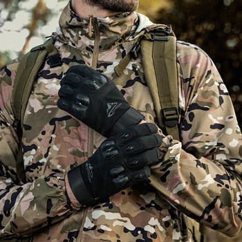 Мужские дышащие тактические перчатки, противоскользящие велосипедные перчатки, Износостойкие перчатки для занятий спортом на открытом воздухе с сенсорным экраном, военные перчатки