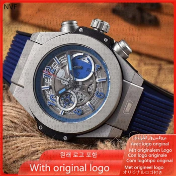 Мужские часы NVF, титановые кварцевые часы 45 мм-HB