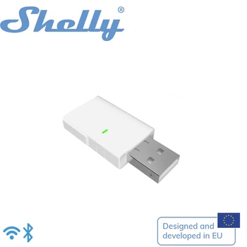 Расширитель диапазона Wi-Fi Shelly BLU Gateway Bluetooth Wi-Fi gateway в виде ключа USB-A для локального управления взаимодействующими устройствами BLU