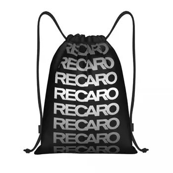 Рюкзак на шнурке с логотипом Recaros, спортивная спортивная сумка для женщин и мужчин, тренировочный рюкзак